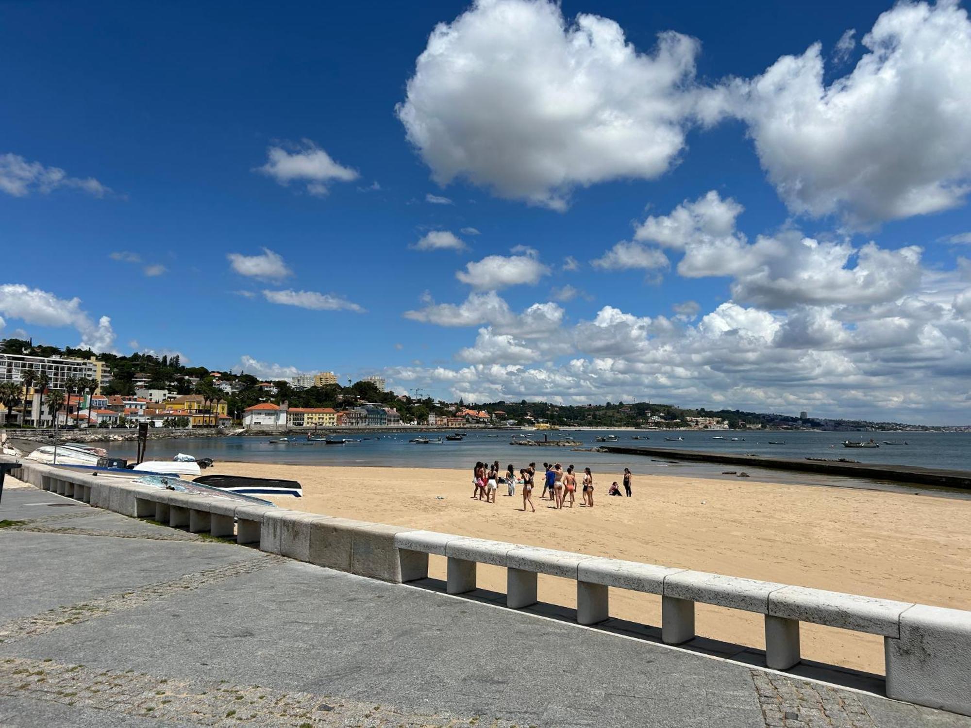 Seaside Comfort Beach And City Lägenhet Paço de Arcos Exteriör bild